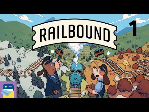 Railbound: World 1 Full Walkthrough & iOS/Android/PC Gameplay (by Lukasz Spierewka / Afterburn) - YouTube