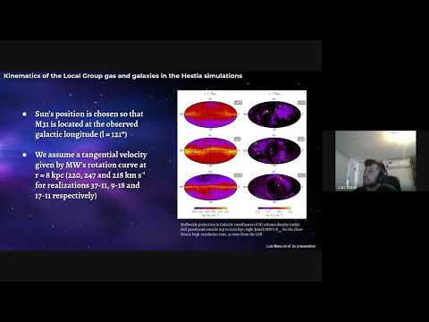 FoF 2022 - Luis Biaus: Kinematics of the Local Group gas and galaxies in the Hestia simulations