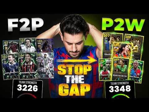 FREE TO PLAY vs PAY TO WIN 😳 The GAP is GETTING OUT OF CONTROL 💀 eFootball