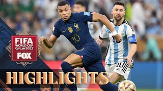 Argentina vs France Highlights 2022 FIFA World Cup Final Mp4 3GP & Mp3