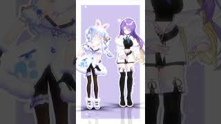 【ホロライブMMD】V / HIMEHINA【ぺこムーナ】