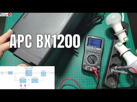 APC BACK-UPS 1200VA, 230V, AVR, IEC SOCETS video