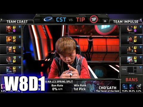Coast vs Team Impulse | S5 NA LCS Spring 2015 Week 8 Day 1 | CST vs TIP W8D1G1 VOD 60FPS