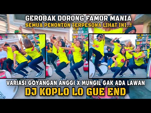 ALL THE spectators were mesmerized by the action ~GOYANGAN ANGGI FT MUNGIL ~KOPLO LO GUE END COVER