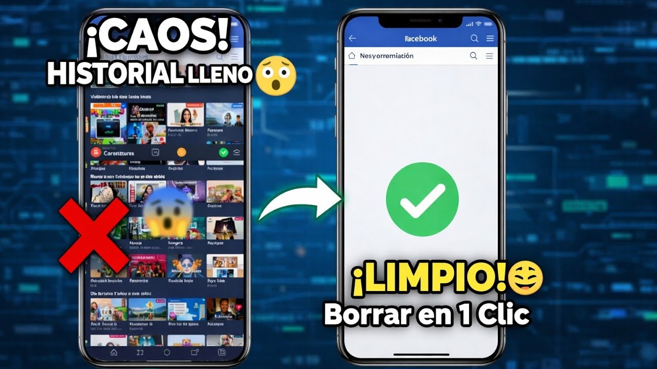 Borra TODO tu historial de Reels y Videos en Facebook (Fácil y Rápido)