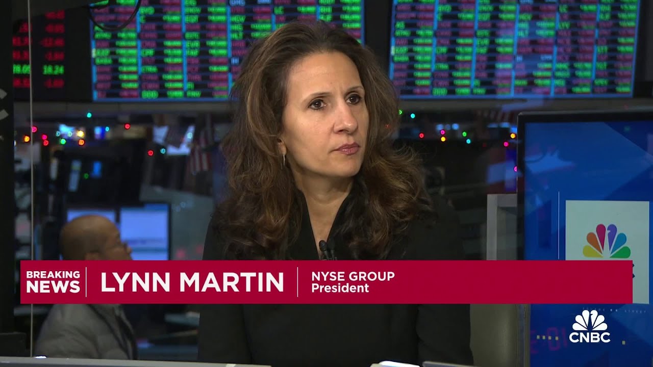 Trump's NYSE visit a symbol of optimism and focus on capital markets: NYSE president Lynn Martin