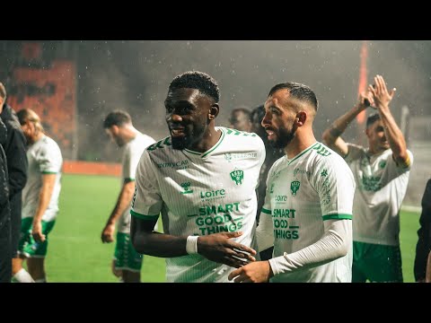 La joie des Verts après Laval-ASSE