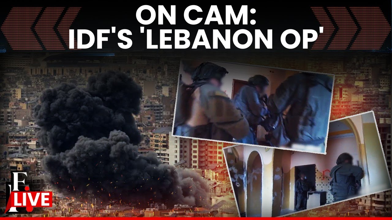 LIVE: Israel Releases Dramatic Footage of IDF Operation Against Hezbollah in Lebanon | West Asia War