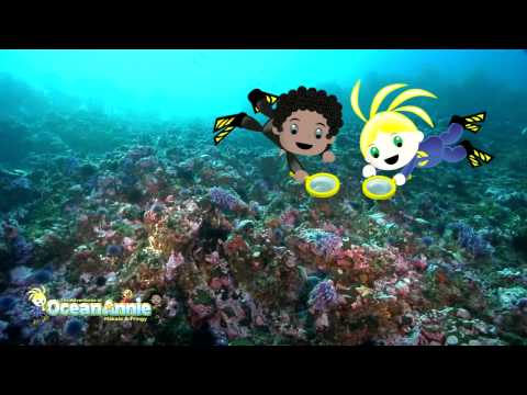 Dive Into California with sharks from The Adventures of Ocean Annie