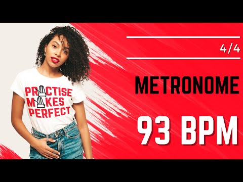 💪 🎼 METRONOME 93 BPM 4/4