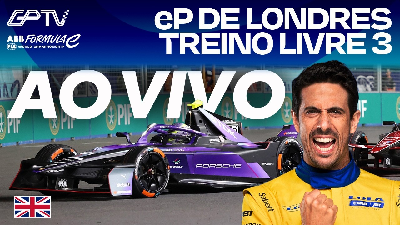 FÓRMULA E 2026 | TL3 eP DE LONDRES COMPLETO E COM IMAGENS E DRUGOVICH | 17ª ETAPA