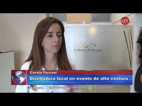 Diseñadora local en la Semana de la moda de Madrid