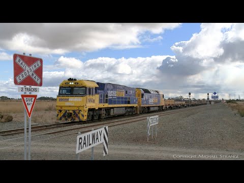 3XM4 Pacific National Steel Train (30/3/2022) - PoathTV Australian Railways