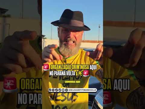 🚨 ORGANIZ4ÇÃO CRIM1NOSA AQUI NO PARANÁ VOLTA A PÉ 🚨