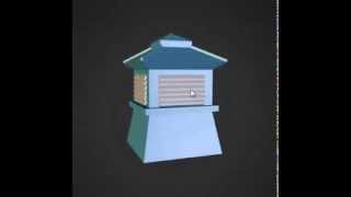 Cupola for steel buildings