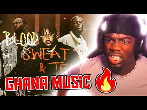 THIS BOUT TO BE FIRE!🔥Bas ft. Kel-P & Black Sheriff - Blood, Sweat, & Tears Official Audio Reaction