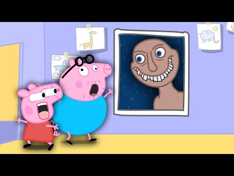 Escape! The Man From The Window in Peppa Episodes - Bad Dream