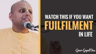 Looking for fulfilment in life?