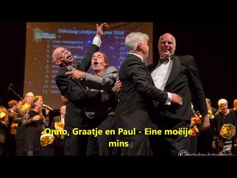 Graatje, Onno en Paul - https://www.youtube.com/watch?v=0k7eNxWPGNg - (halve finale) LVK 2019