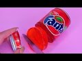 How To Make Fanta Orange Drinking Water Pudding Jelly Cooking DIY 환타 오렌지맛 푸딩 젤리 