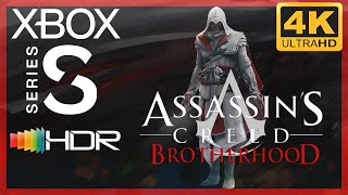 [4K/HDR] Assassin's Creed Brotherhood / Xbox Series S Gameplay