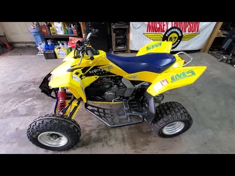 Ltr450 wont go full throttle!!!Sputtering K&N Fuel Filter install