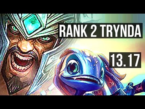 TRYNDA vs FIZZ (MID) | Rank 2 Trynda, 18/3/12, Legendary | TR Grandmaster | 13.17