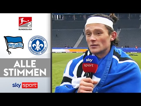 ALLE STIMMEN | Hertha BSC - SV Darmstadt 98 | 2. Bundesliga Interviews 2025/26