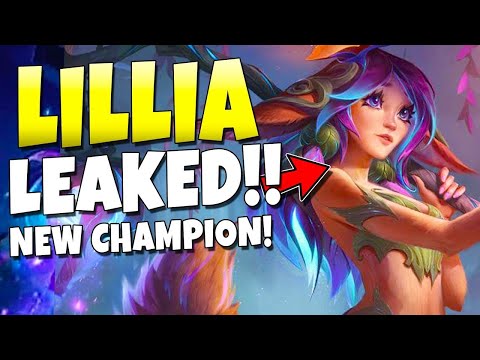 NEW CHAMPION LILLIA GAMEPLAY (PBE)