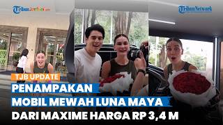 Mewah Banget! Luna Maya Dipeluk Haru Maxime Bouttier Usai Diberi Kado Mobil Rp3,4 Miliar
