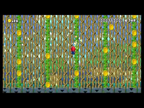 Mario au pays de la jungle by Tchad - SUPER MARIO MAKER - NO COMMENTARY 1be