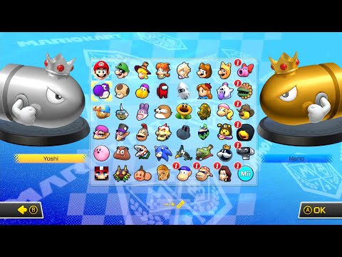 Mario Kart 8 Deluxe: EPIC RACE MODE IS CHAOS! 2 Players