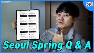 Seoul Spring Question answered | Korea Travel Tips