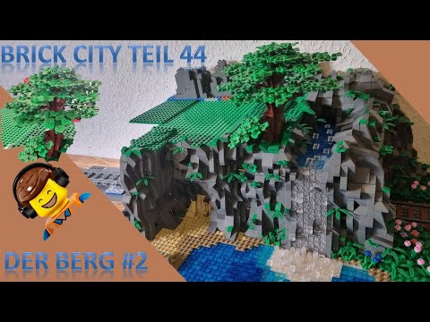 Brick City Teil 44 - Der Berg #2 aus #BlueBrixx Steinen - Neuigkeiten und einige Fragen....