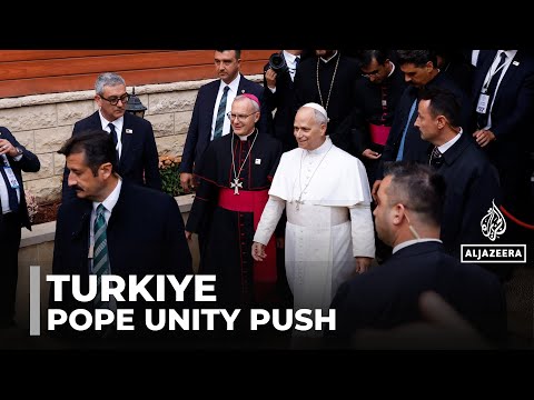Pope Leo XIV in Turkiye: Christian leaders pledge to set common Easter date