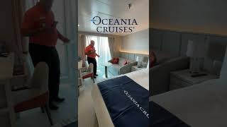 Peek Inside a Balcony Cabin on Oceania Vista – Pure Luxury! 😍🚢