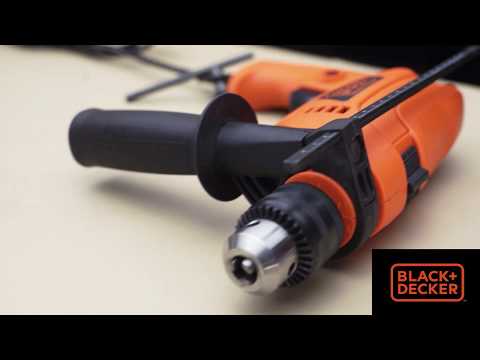 Buy Black+Decker 13mm 550W Variable Speed Hammer Drill, HD555