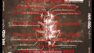 Papa Roach - Thrown away with lyrics