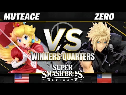 MuteAce (Peach) vs Tempo | ZeRo (Cloud/Diddy Kong) - Ultimate Winners Quarters - SC United