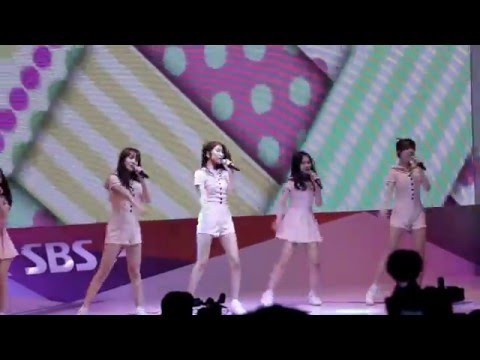 [Fancam] - GFriend 여자친구 - Me Gustas Tu (오늘부터 우리는)151227 - SBS Awards Festival