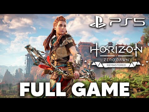 HORIZON ZERO DAWN REMASTERED Gameplay Walkthrough FULL GAME - PS5 4K 60fps