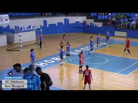 NBSC 2017: Girls 2001. FINAL GAME: RK Voždovac - RK Novi Beograd 22:16