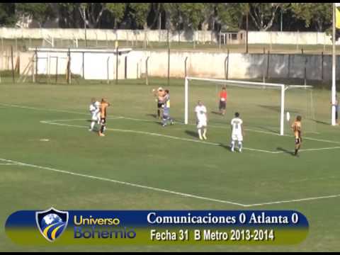 Comunicaciones 0- Atlanta 0 - Resumen
