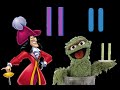 Number Of The Day 11 With Captain Hook And Oscar The Grouch