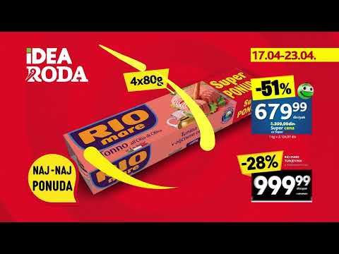 IDEA i RODA | Nedeljna akcija 17.04 -23.04.2025.