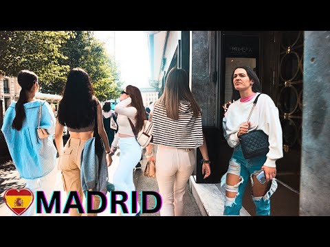 🇪🇸 MADRID SPAIN DOWNTOWN DISTRICT 2023 (FULL TOUR)