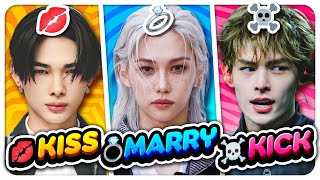 Kiss 💋 Marry 💍 Kick 🚫 K-Pop Idols Edition 🥰 ANSWER - KPOP QUIZ 💙
