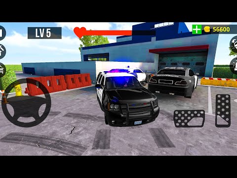 Police Car Parking Real Car - Police Driving Simulator - Android Gameplay FHD