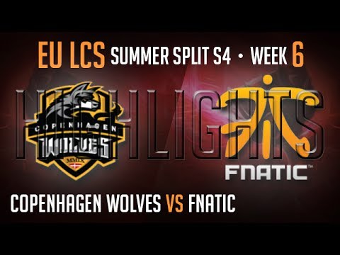 Copenhagen Wolves VS Fnatic | Highlights EU LCS Summer 2014 Week 6 Day 1 S4 CW vs FNC