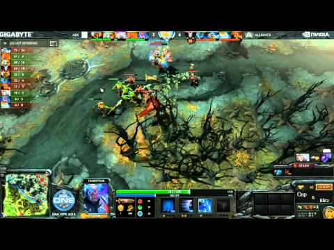 Alliance vs ABX Game 1 - ESL One NY EU Qualifier - @DotaCapitalist @Blitz_Dota
